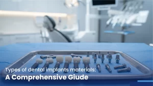 types of dental implants materials