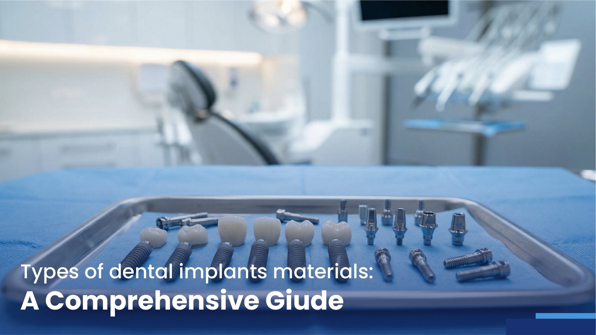 types of dental implants materials