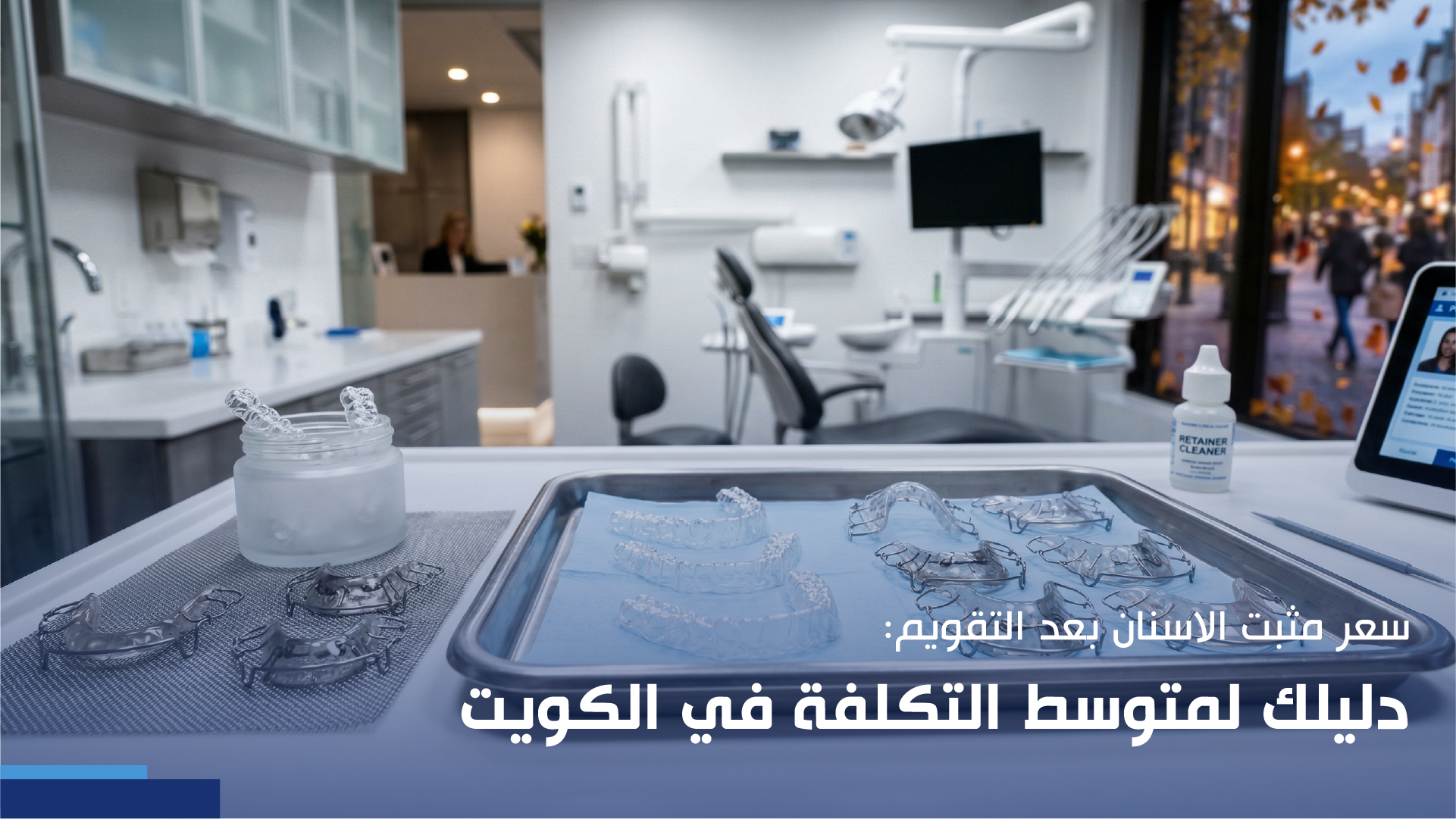 سعر مثبت الاسنان بعد التقويم