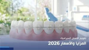 تقويم الاسنان السيراميك