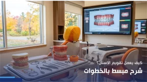 كيف يعمل تقويم الاسنان